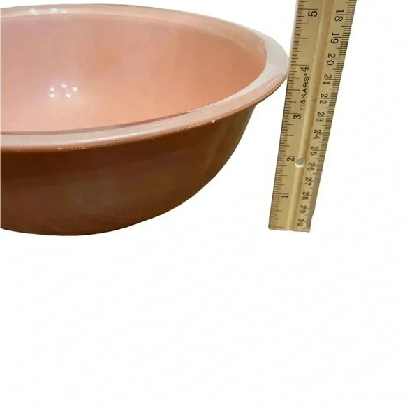 PYREX Corning NY USA 325 2.5L and 323 1.5L Set of 2 Nesting Mixing Brown Bowls - Picture 9 of 16